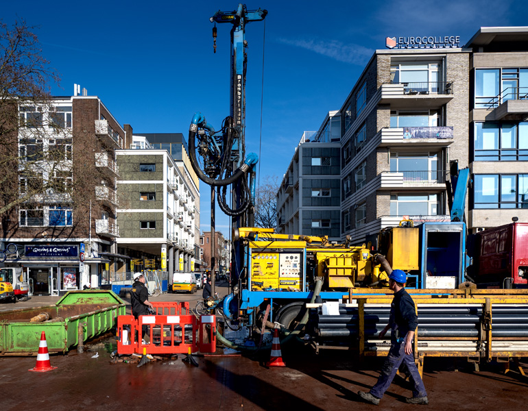 Boorstelling van Remon Waterbehandeling in Groningen